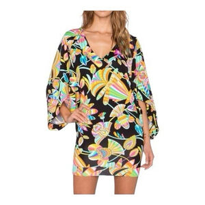 Trina Turk Tahitian Tunic Swim Cover Up Size Small